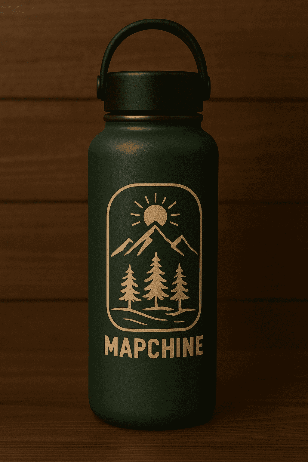 Metal Bottle - Green