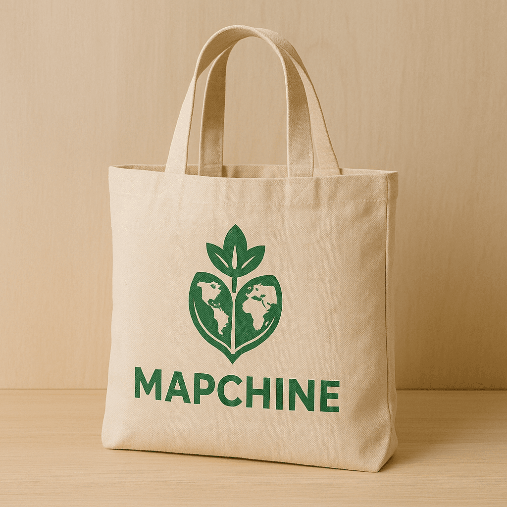 Mapchine bag(beige)
